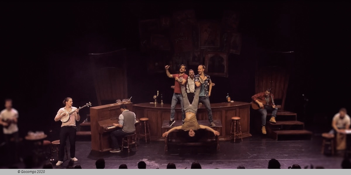 Scene 2 from the musical "The Choir of Man"