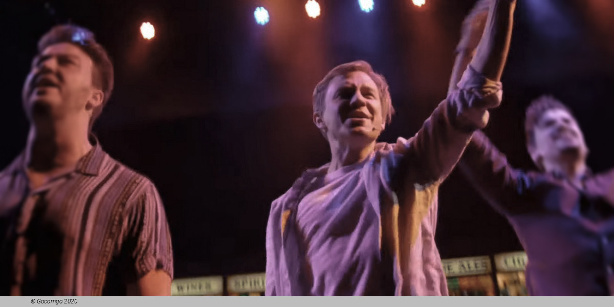 Scene 5 from the musical "The Choir of Man"