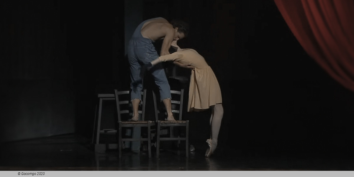 Scene 6 from the ballet "Le jeune homme et la mort"