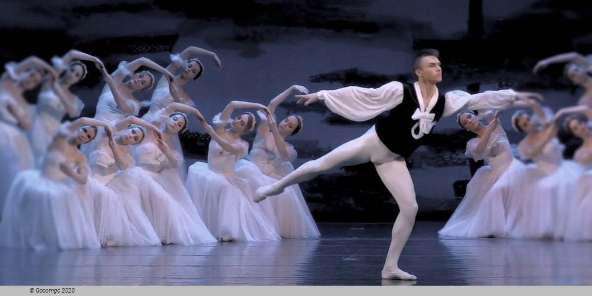 Scene 5 from the ballet "Chopiniana (Les Sylphides)"