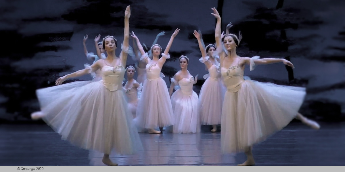 Scene 6 from the ballet "Chopiniana (Les Sylphides)"