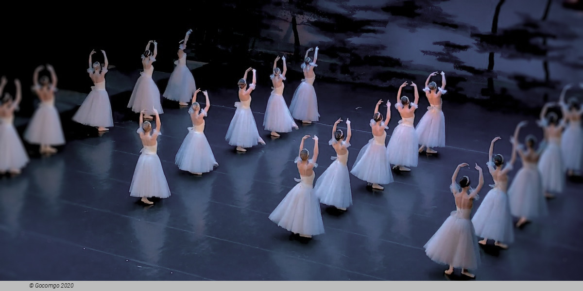 Scene 7 from the ballet "Chopiniana (Les Sylphides)"