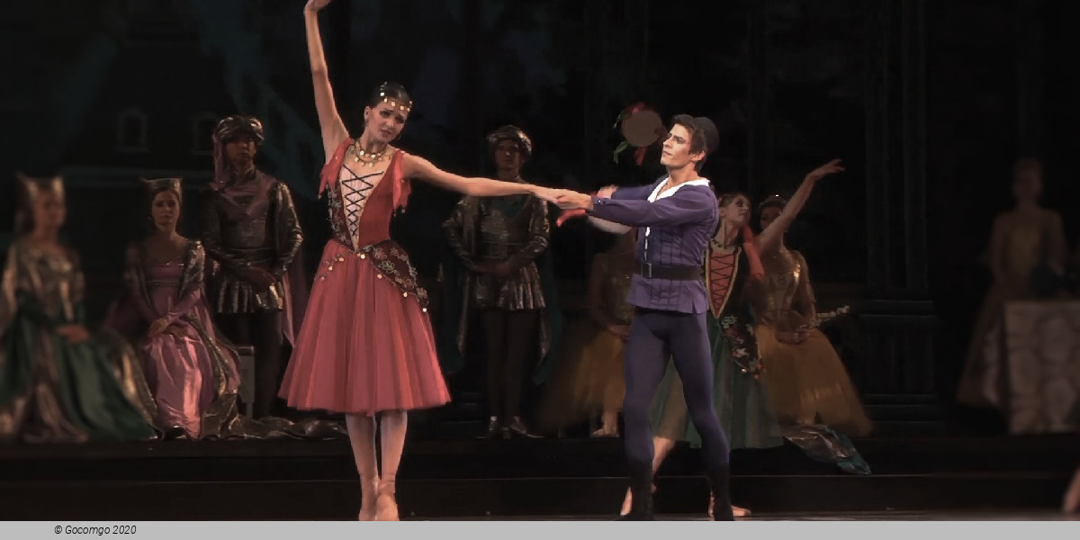 Scene 4 from the ballet "La Esmeralda"