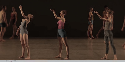 An evening of modern ballet "Impressions": Empreintes. Étude